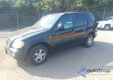2001 Mercedes-Benz Ml 320 из США, поврежденный, VIN 4JGAB54E71A277589